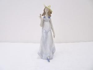 Royal Copenhagen　ロイヤルコペンハーゲン　帽子を被った女性